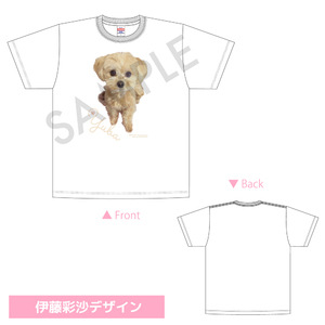【HiBiKi StYle＋2周年記念グッズ】キャストデザインTシャツ（伊藤彩沙）