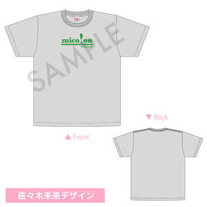 【HiBiKi StYle＋2周年記念グッズ】キャストデザインTシャツ（佐々木未来）