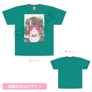 【HiBiKi StYle＋2周年記念グッズ】キャストデザインTシャツ（進藤あまね）