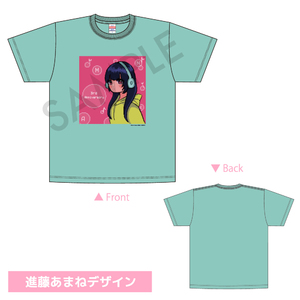 【HiBiKi StYle＋3周年記念グッズ】キャストデザインTシャツ（進藤あまね）