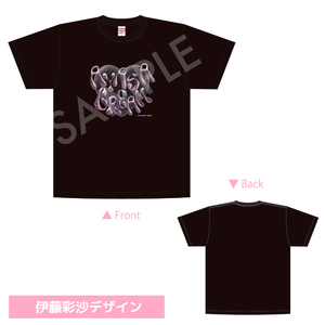【HiBiKi StYle＋3周年記念グッズ】キャストデザインTシャツ（伊藤彩沙）