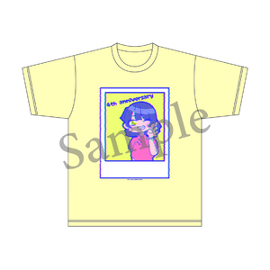 【HiBiKi StYle＋4周年記念グッズ】キャストデザインTシャツ（進藤あまね）