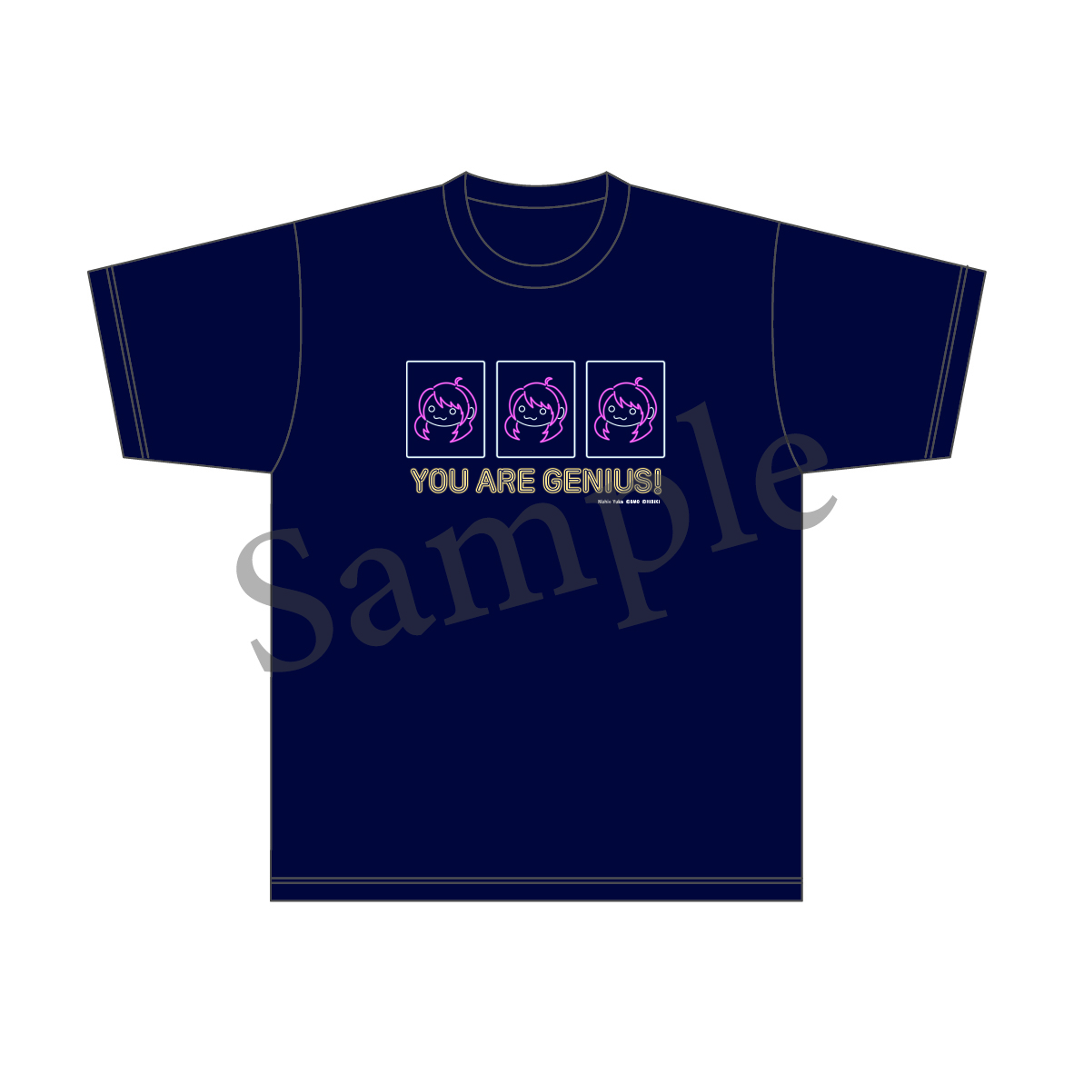 【HiBiKi StYle+4周年記念グッズ】キャストデザインTシャツ(西尾夕香)