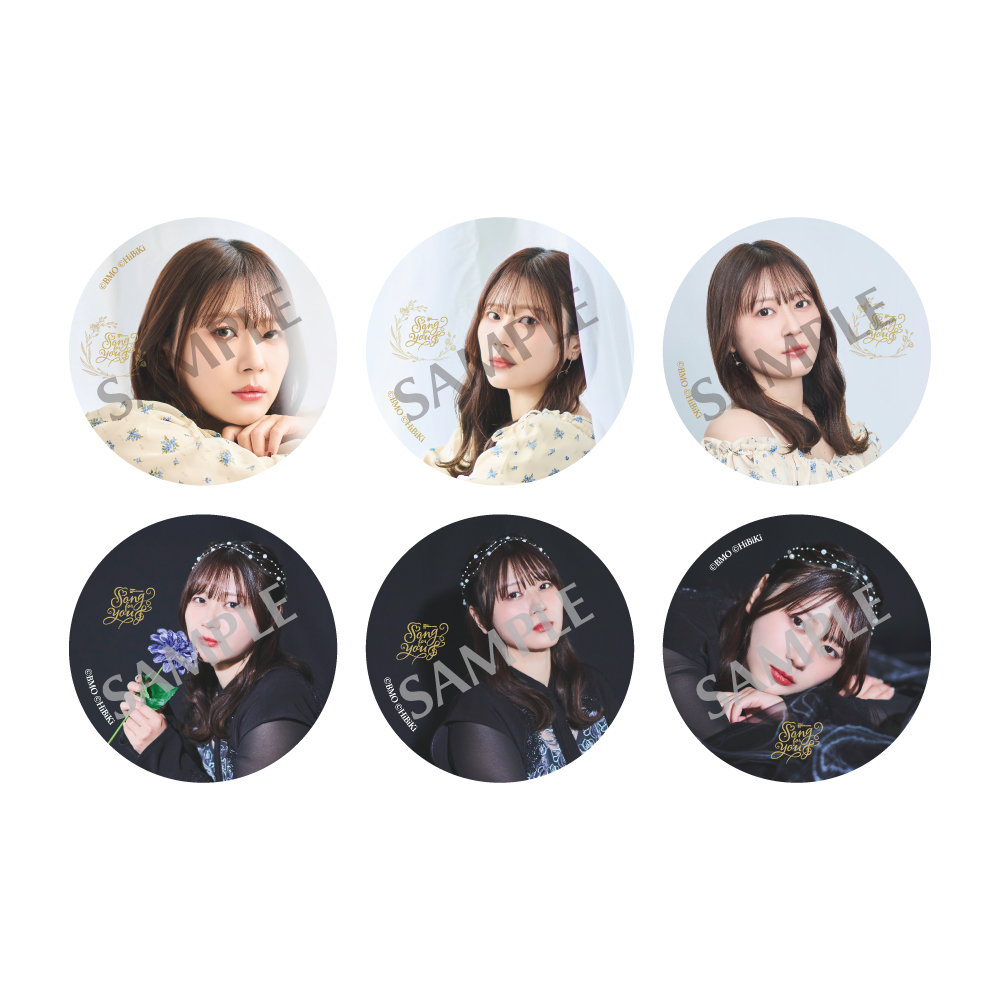 【Chiharu Birthday fan meeting 2026「Song for you」】ランダム缶バッジ(全6種ランダム)