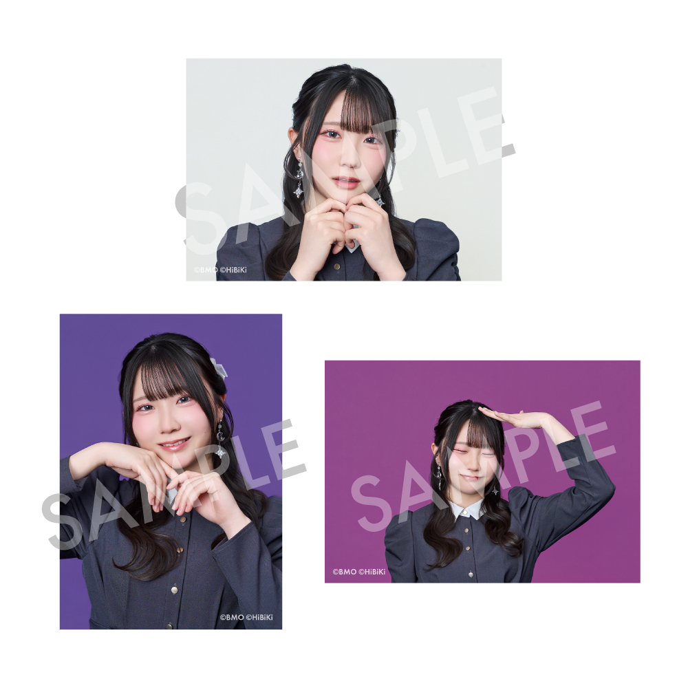【HiBiKi StYle+ 5周年記念グッズ】ブロマイド3枚セット 渡瀬結月