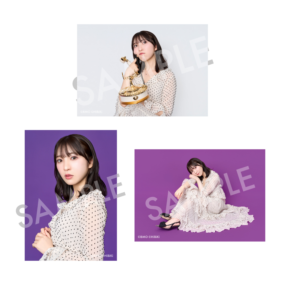 【HiBiKi StYle+ 5周年記念グッズ】ブロマイド3枚セット 豊田萌絵