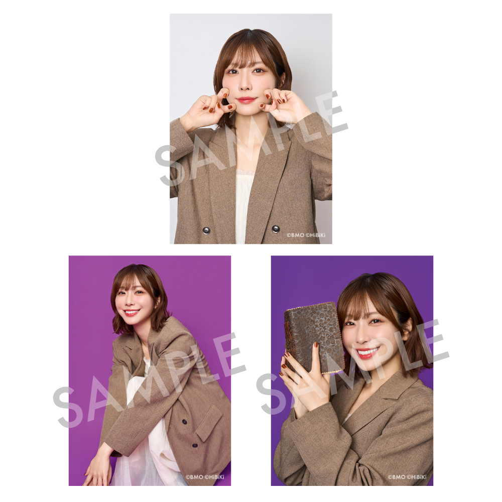 【HiBiKi StYle+ 5周年記念グッズ】ブロマイド3枚セット 愛美